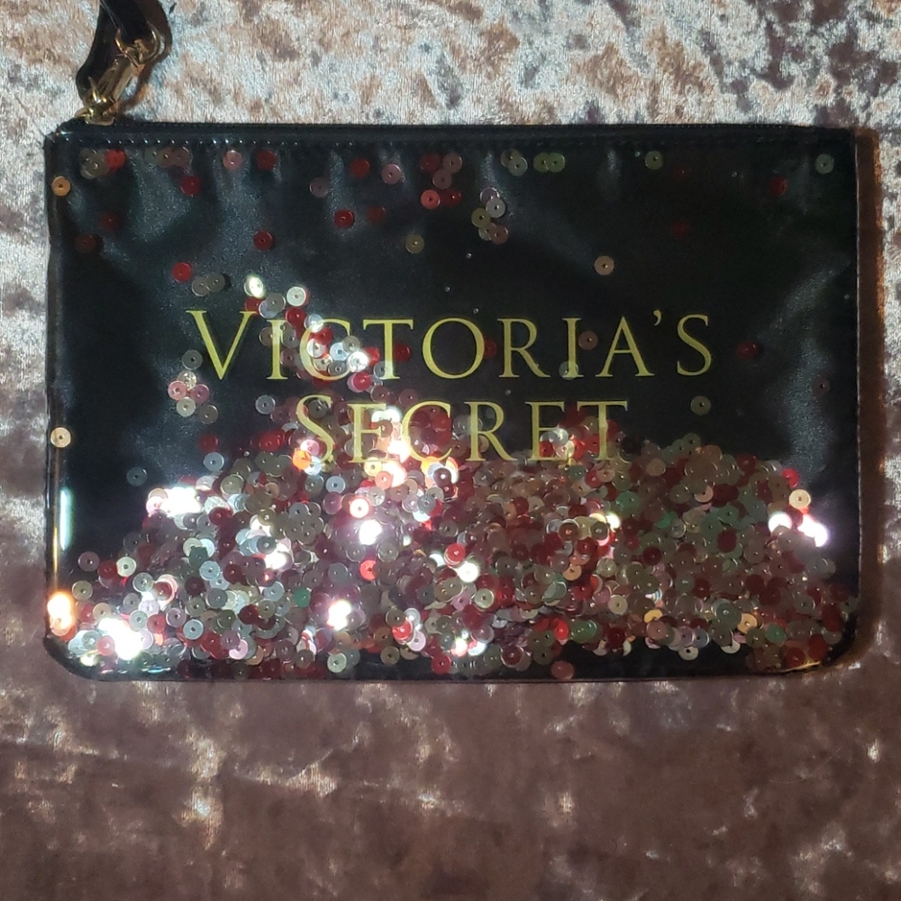 Victoria's Secret Floating Sequin Wristlet